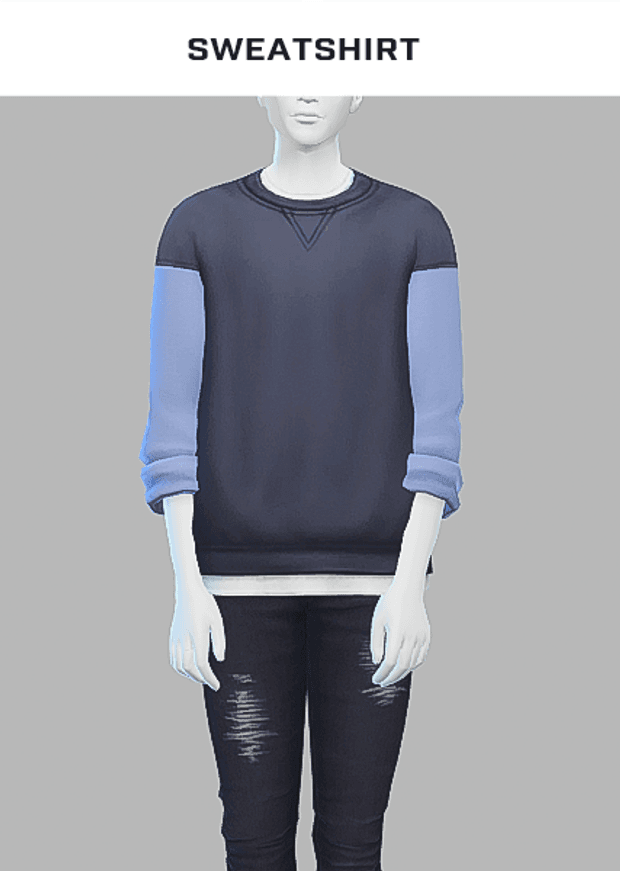 Галерея мода Сет мужской одежды Rutger CC Pack #2